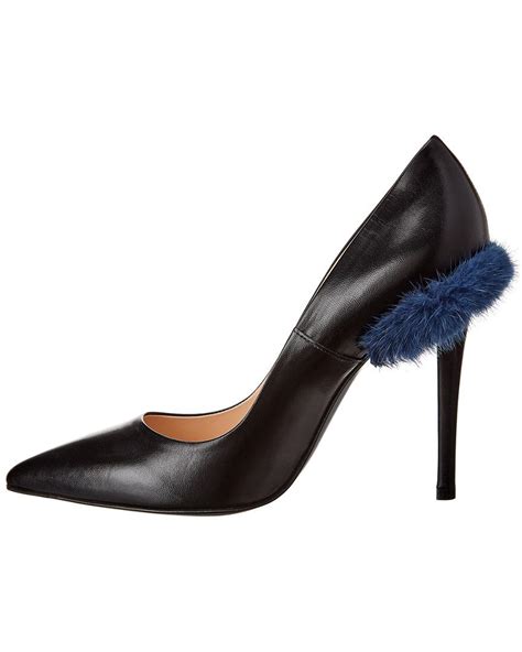 fendi pumps with fur|Fendi pumps on sale.